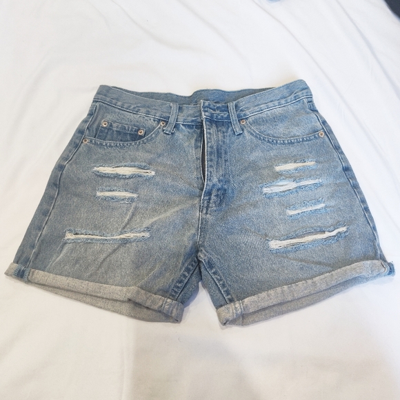 Cheap Monday Pants - ✅ Cheap Monday high waisted denim shorts size 27